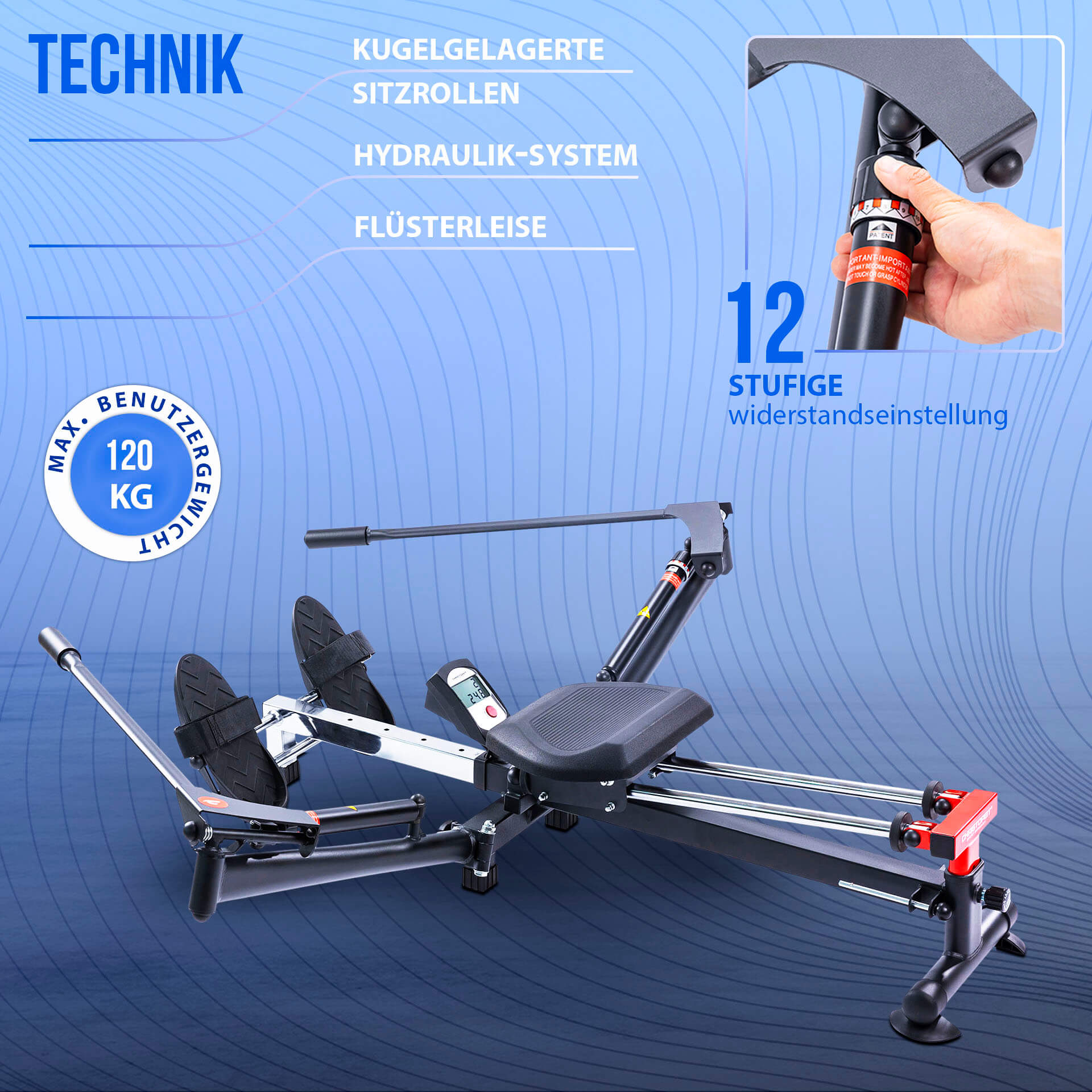 Rudergerät Accord Black