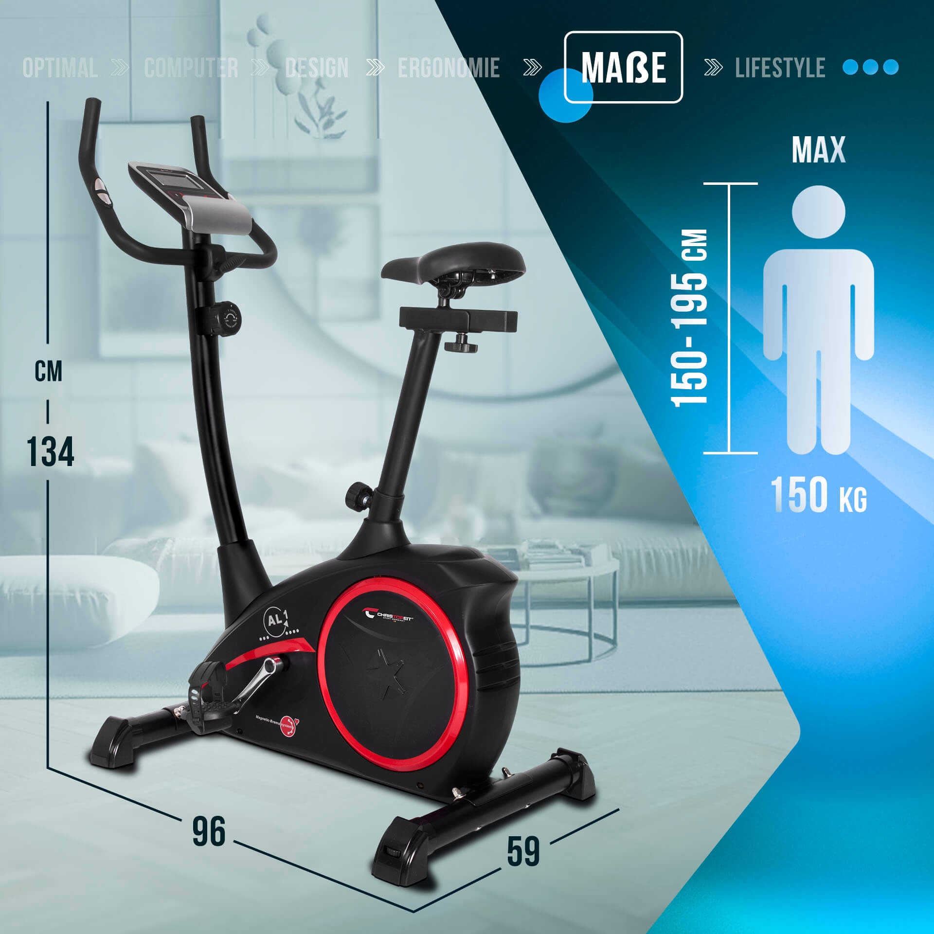 Heimtrainer AL 1 Black Edition