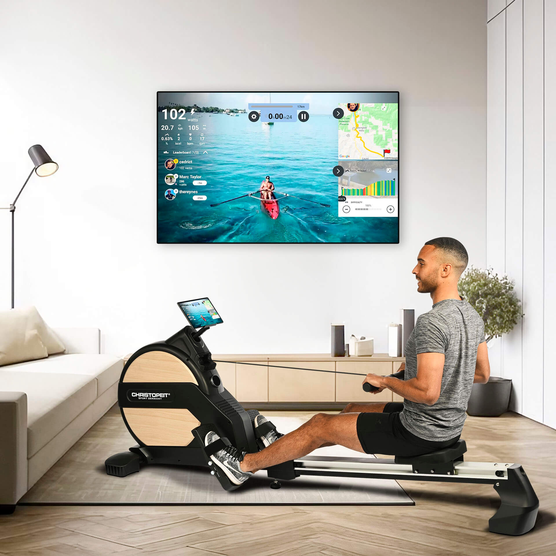 Ruderzugmaschine Vico