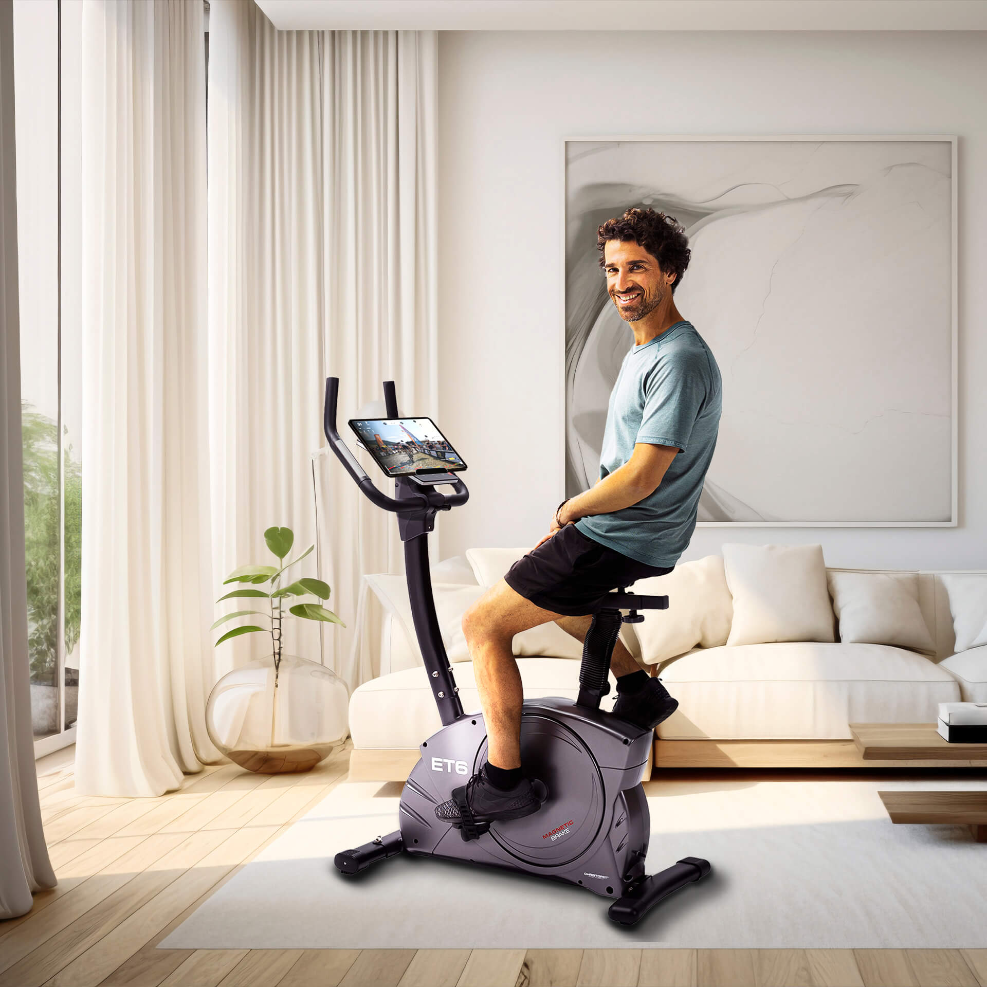 Ergometer ET 6 black