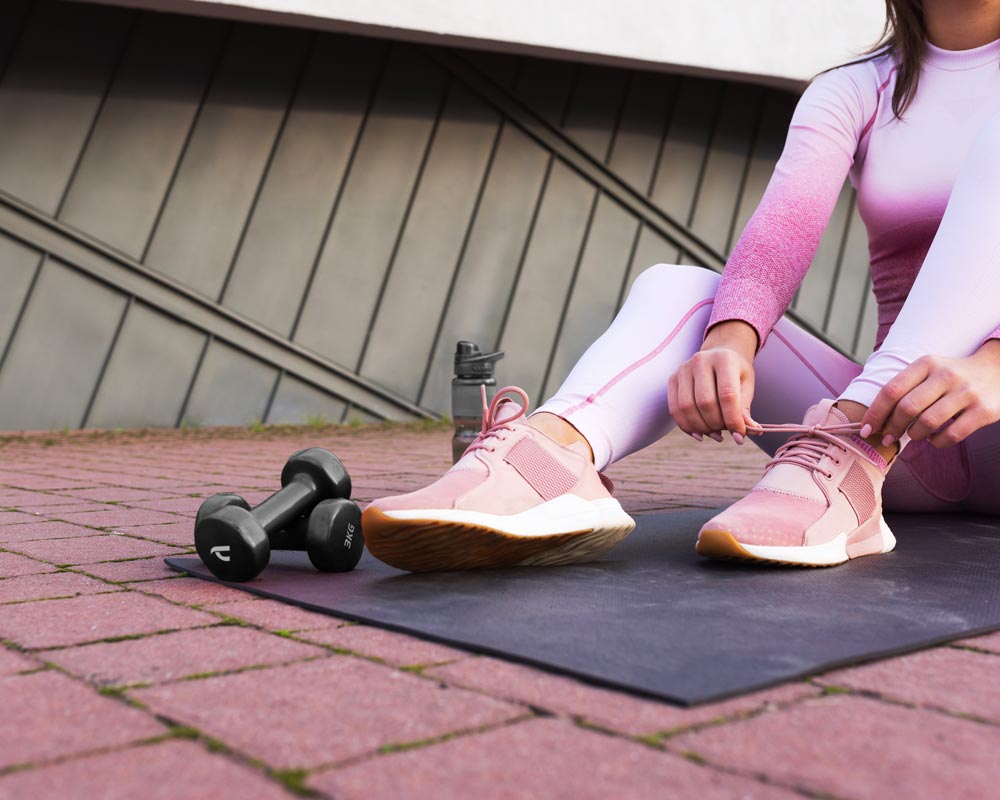 Vinylhantel-Set 2 x 2 kg