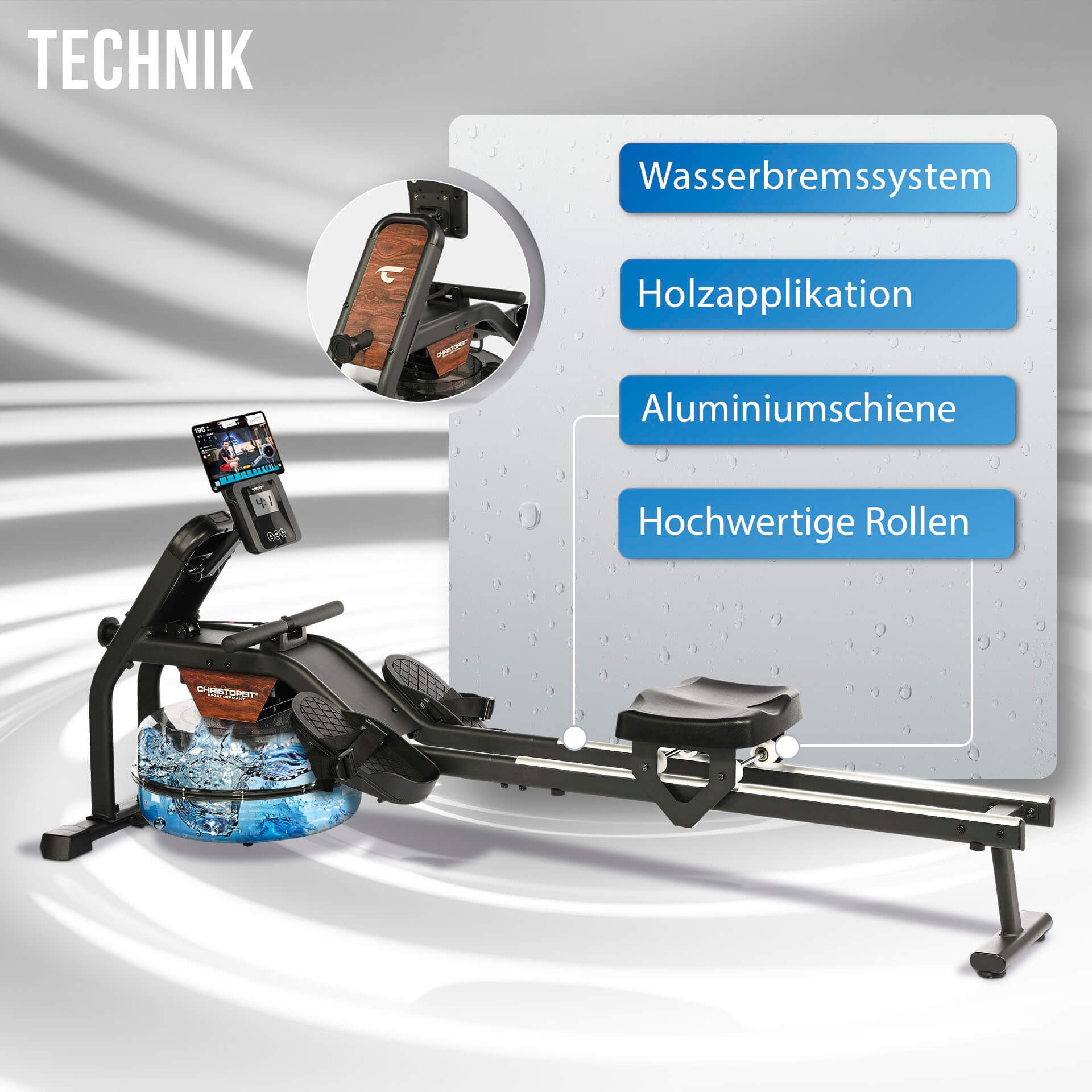 Wasserrudergerät Garda Wasserrudergerät Garda