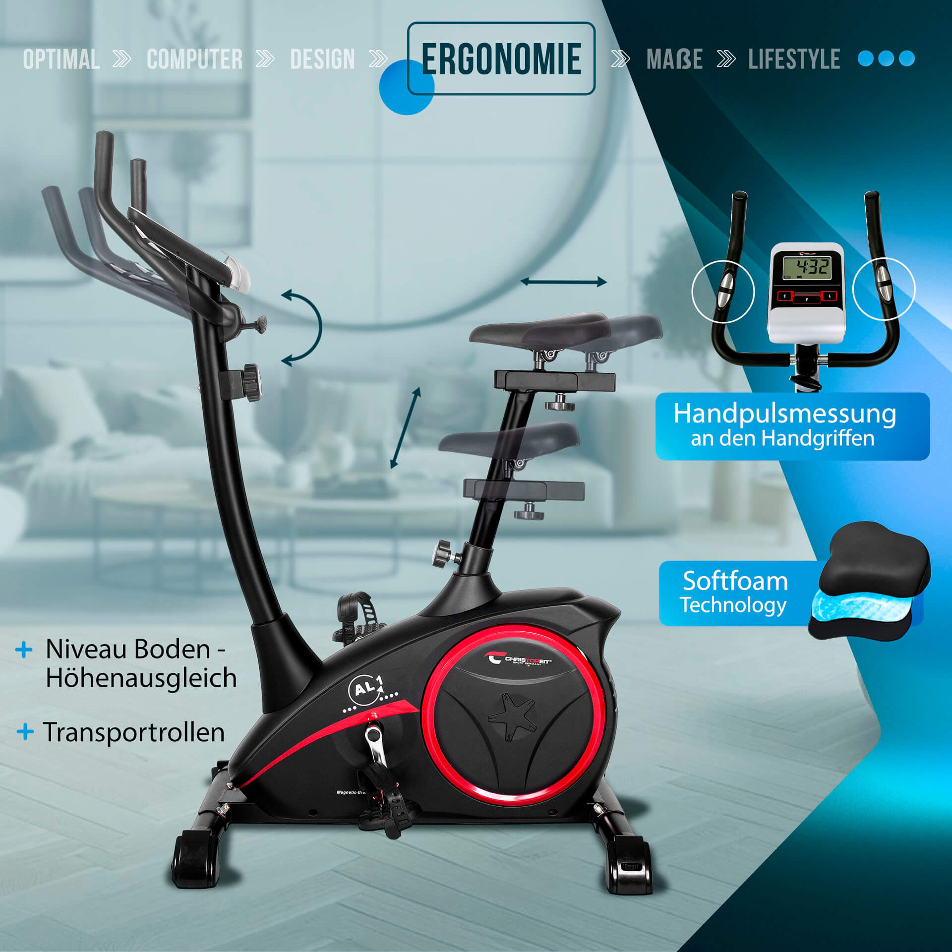Heimtrainer AL 1 Black Edition