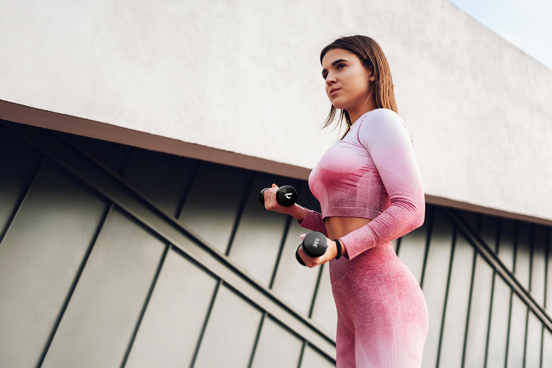 Vinylhantel-Set 2 x 2 kg