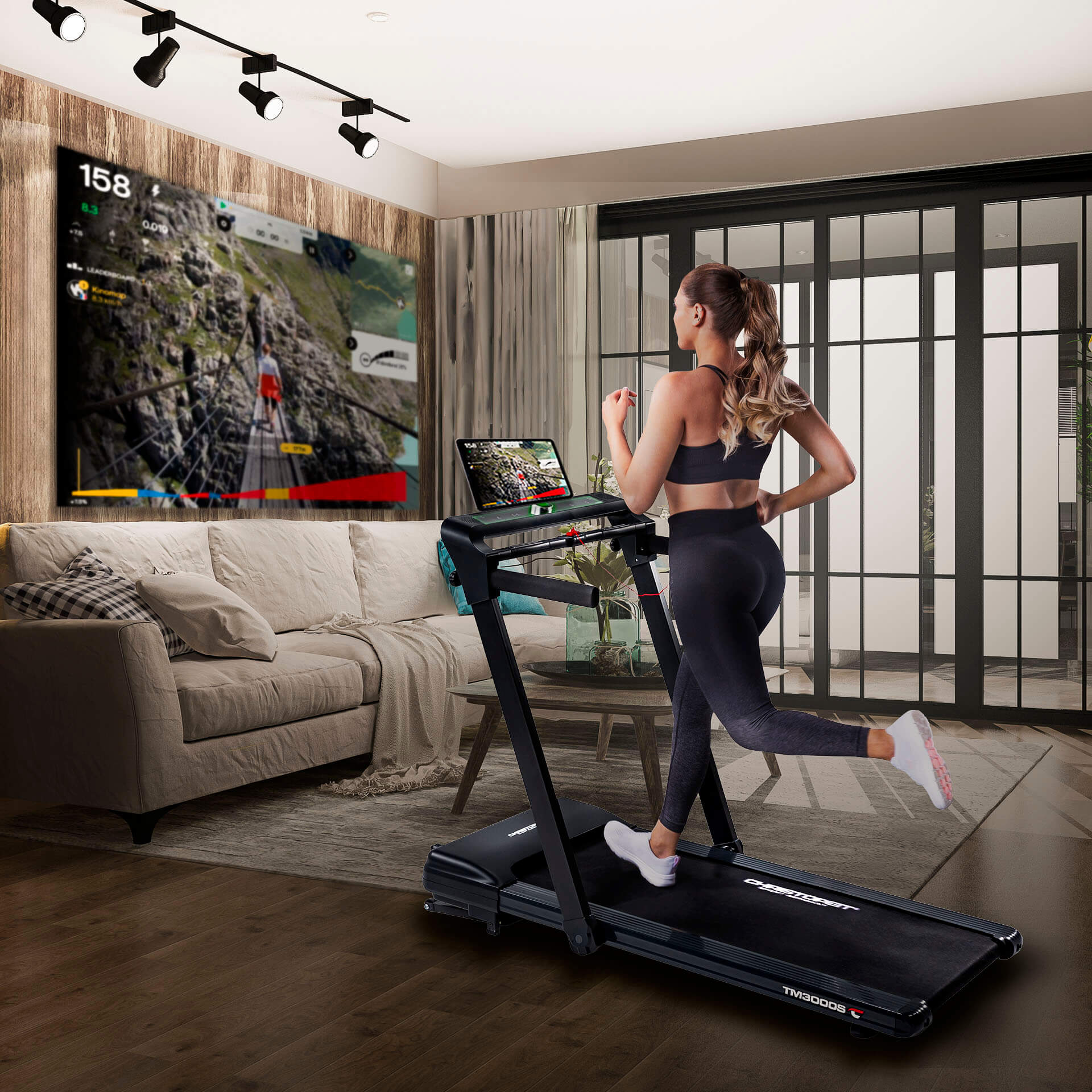 Laufband TM 3000 S mit Gestensteuerung